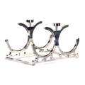 Nitrous Outlet Dual Billet Vertical Mount Bottle Bracket - 10lb/15lb