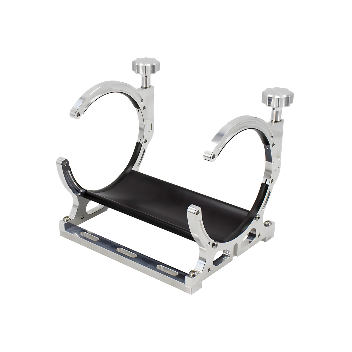 Nitrous Outlet Single Billet Heated Verical Mount Bottle Bracket - 10lb/15lb