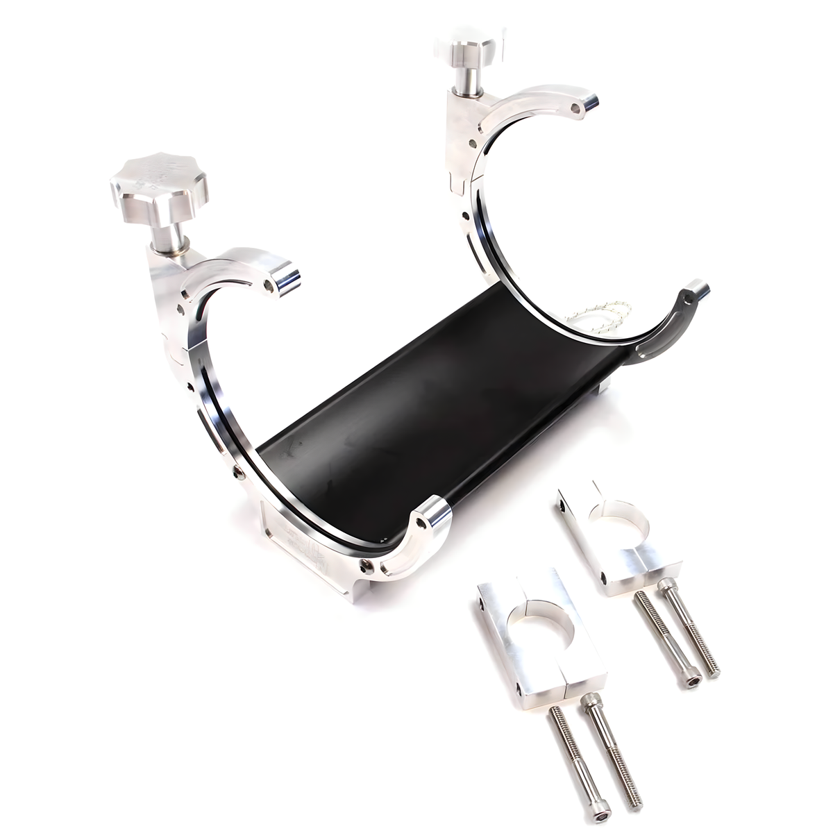 Nitrous Outlet Billet Bar Mount Heated Bottle Bracket  - 1-5/8" Bar