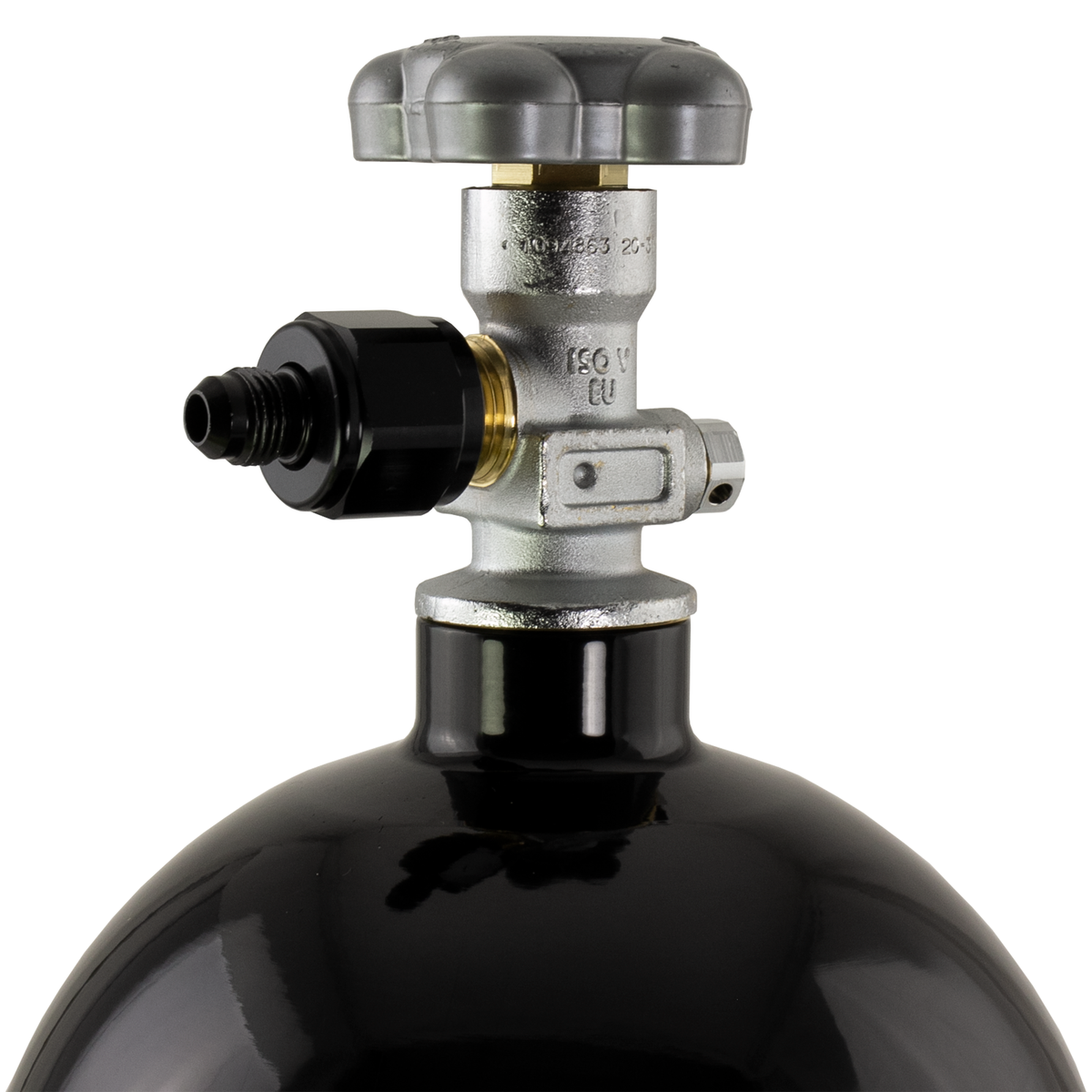 Nitrous Outlet X-Series 6AN Bottle Valve Nipple - CGA 326