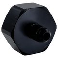 Nitrous Outlet 4AN Bottle Valve Nut & Gasket - CGA 660/Black