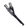 Nitrous Outlet 1/16" NPT Extended Reach Wet Nitrous Nozzle - 90 Degree Discharge/Aluminum