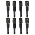 Nitrous Outlet 1/16" NPT Dry Nitrous Nozzle - 8 Pack/90 Degree Discharge/Aluminum