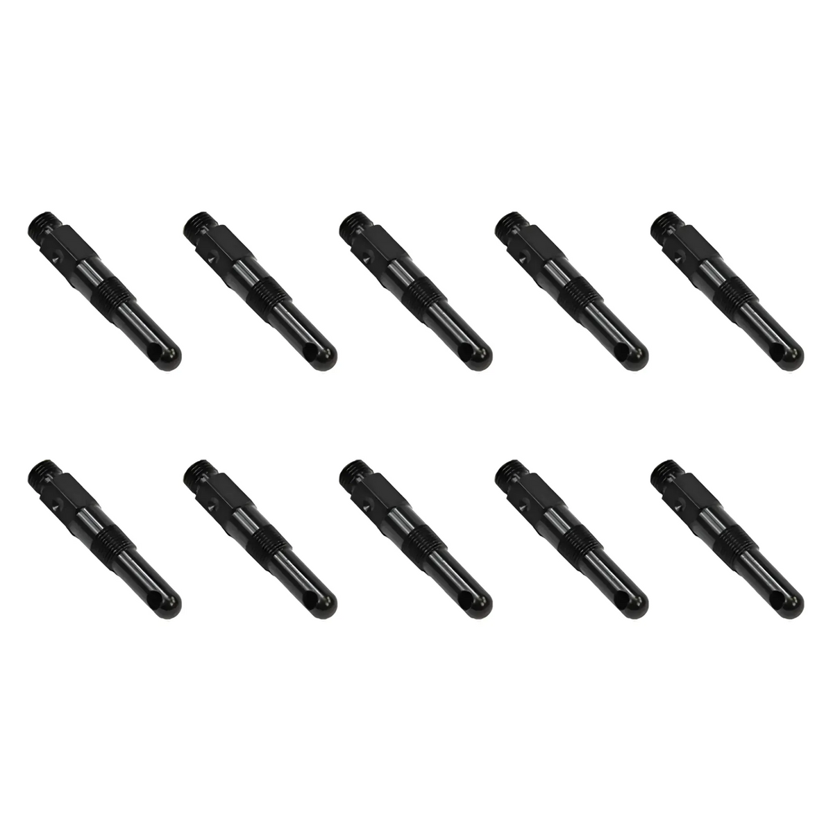 Nitrous Outlet 1/8" NPT Dry Nitrous Nozzle - 10 Pack/90 Degree Discharge/Aluminum