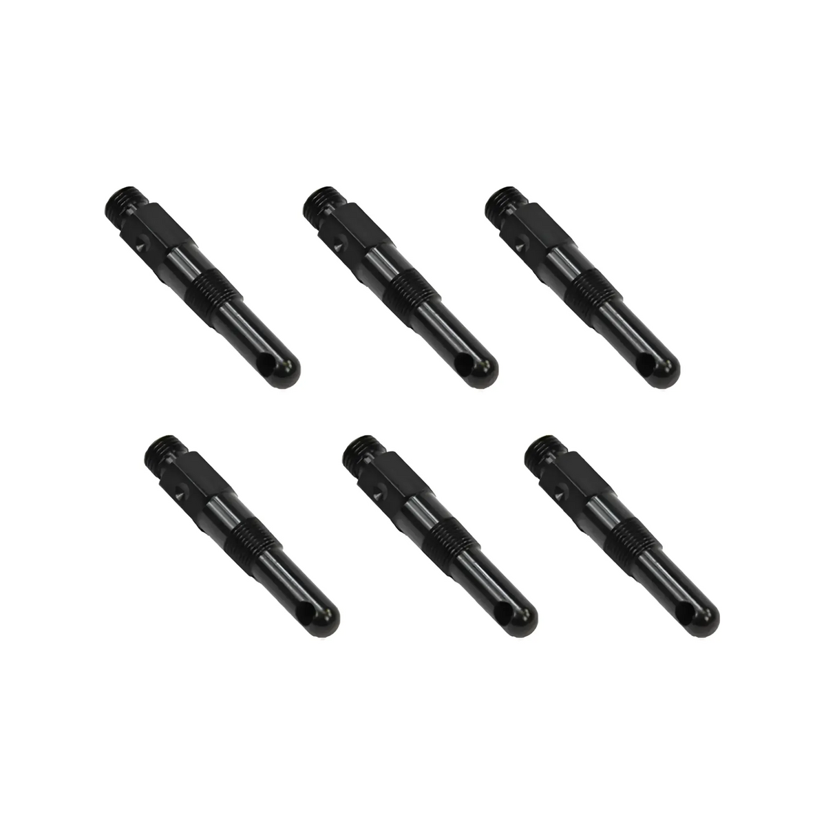 Nitrous Outlet 1/8" NPT Dry Nitrous Nozzle - 6 Pack/90 Degree Discharge/Aluminum