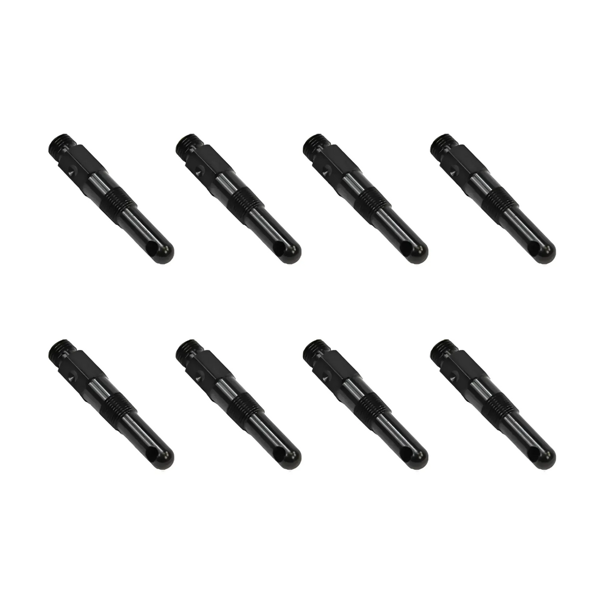 Nitrous Outlet 1/8" NPT Dry Nitrous Nozzle - 8 Pack/90 Degree Discharge/Aluminum