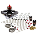 Nitrous Outlet 4500 Kraken Plate Solenoids Forward Conversion Kit - Braided Hose/.178 MOD Trashcan Nitrous Solenoid/.310 Fuel Solenoid/Universal Solenoid Brackets( Alcohol)(5-7-10 psi)100-800 HP)