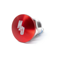 Nitrous Outlet Logo Momentary Mushroom Cap Push-Button - 23mm Red Cap / Screw terminals