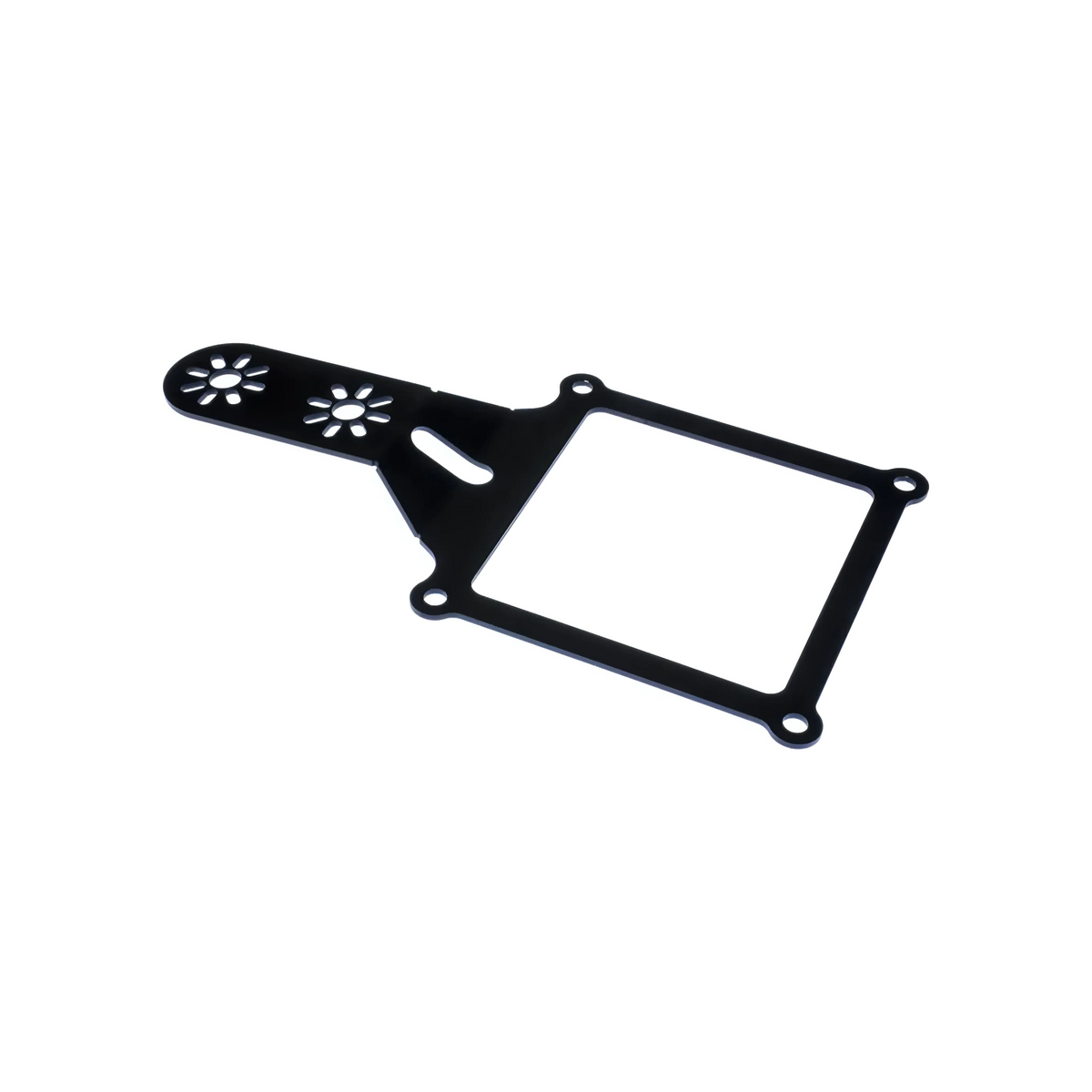 Nitrous Outlet 4500 Flange Shallow Break 2 Solenoid Bracket - Back Center Solenoid Location