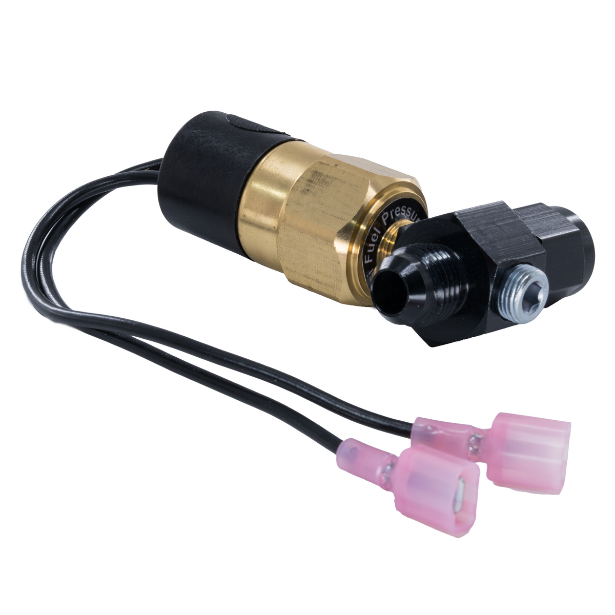 Nitrous Outlet Fuel Pressure Safety Switch - 6AN Manifold/Low Pressure/Preset 5 psi/Adjustable 1.5-20 psi.