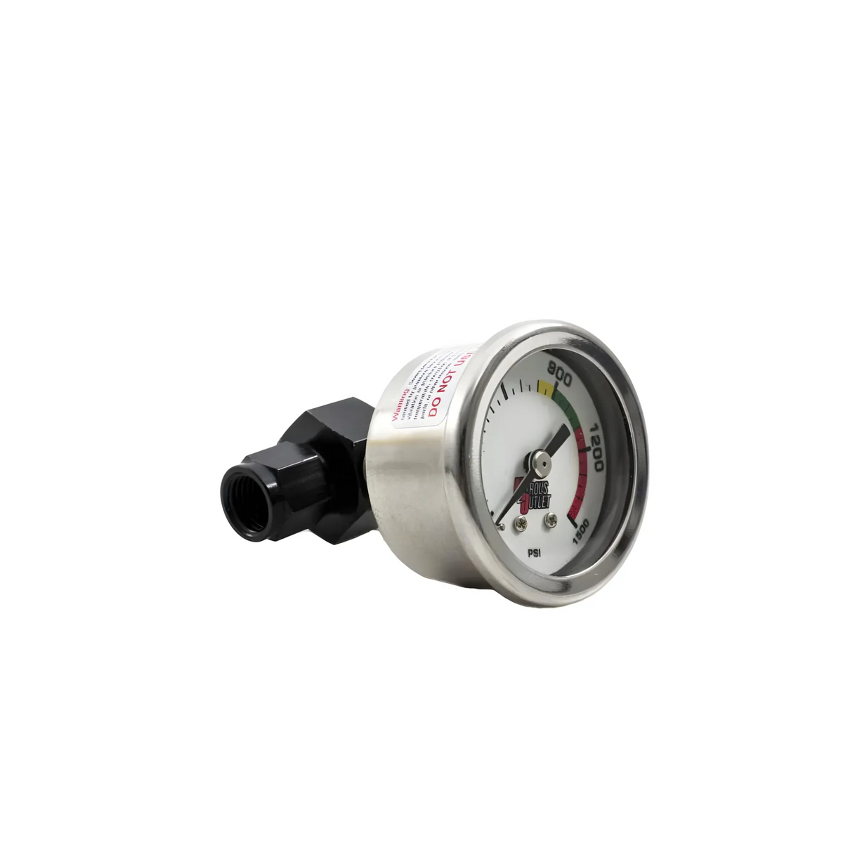 Nitrous Outlet luminescent Nitrous Pressure Gauge - 6AN Manifold