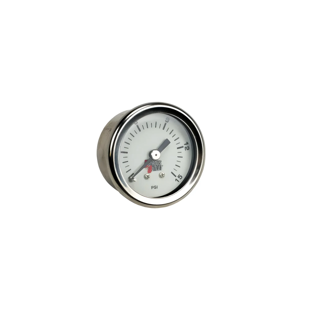 Nitrous Outlet Fuel Pressure Gauge - 4AN Manifold (0-15 psi)
