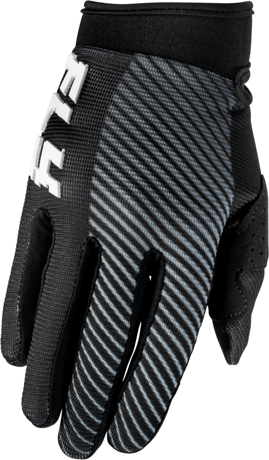 Youth F 16 Gloves Black/White Yxs