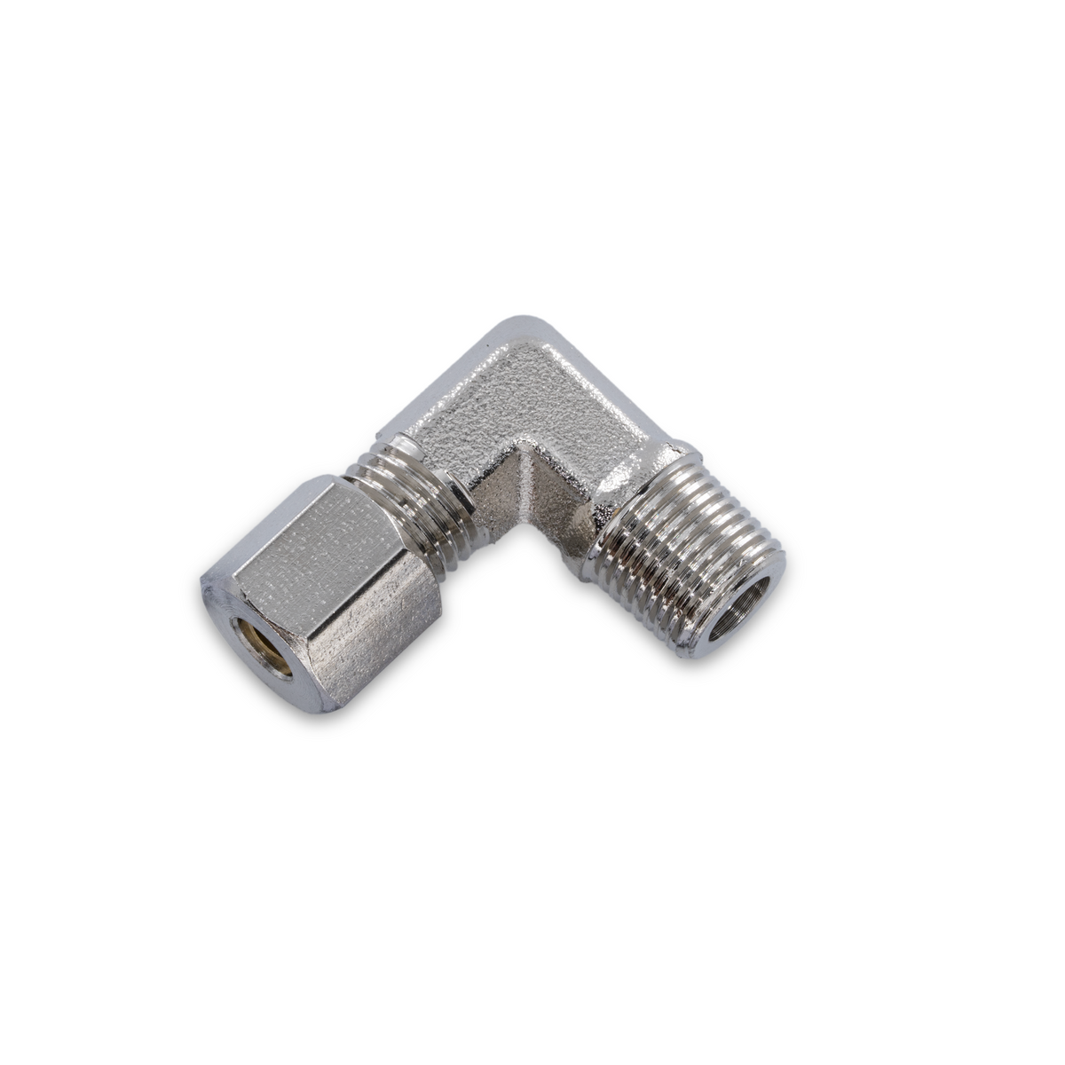 Nitrous Outlet 1/8" x 3/16" Compression 90 Degree Fitting