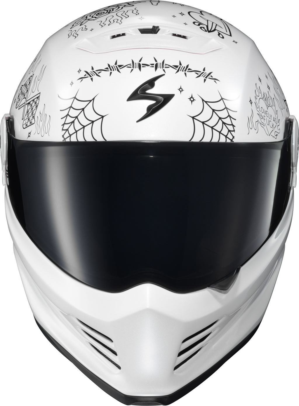 Covert Fx Full Face Helmet The Litas 2 White Xs