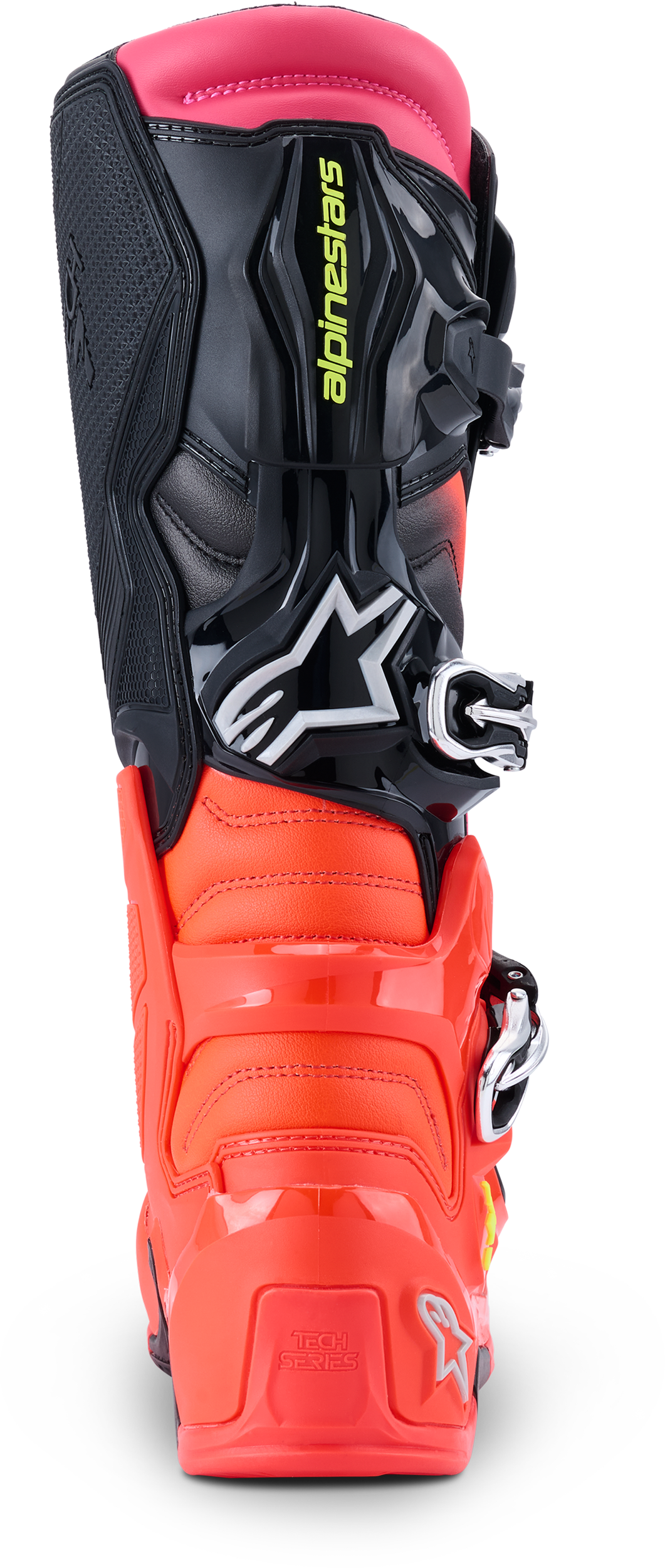 Tech 7 Black/Red Fluo/Pink Fluo 12