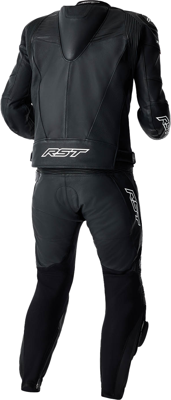 Tractech Evo D3o Jacket Blk/Whi Leather Md