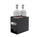 860 Performance 12lb Carbon Nitrous Bottle Holder - 2 Bottles