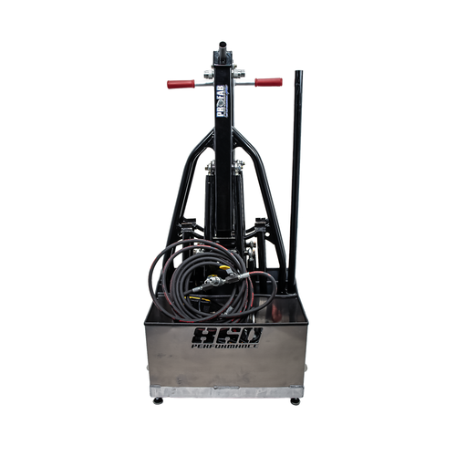 860 Performance Hydraulic Race Jack Caddy - Raw Finish