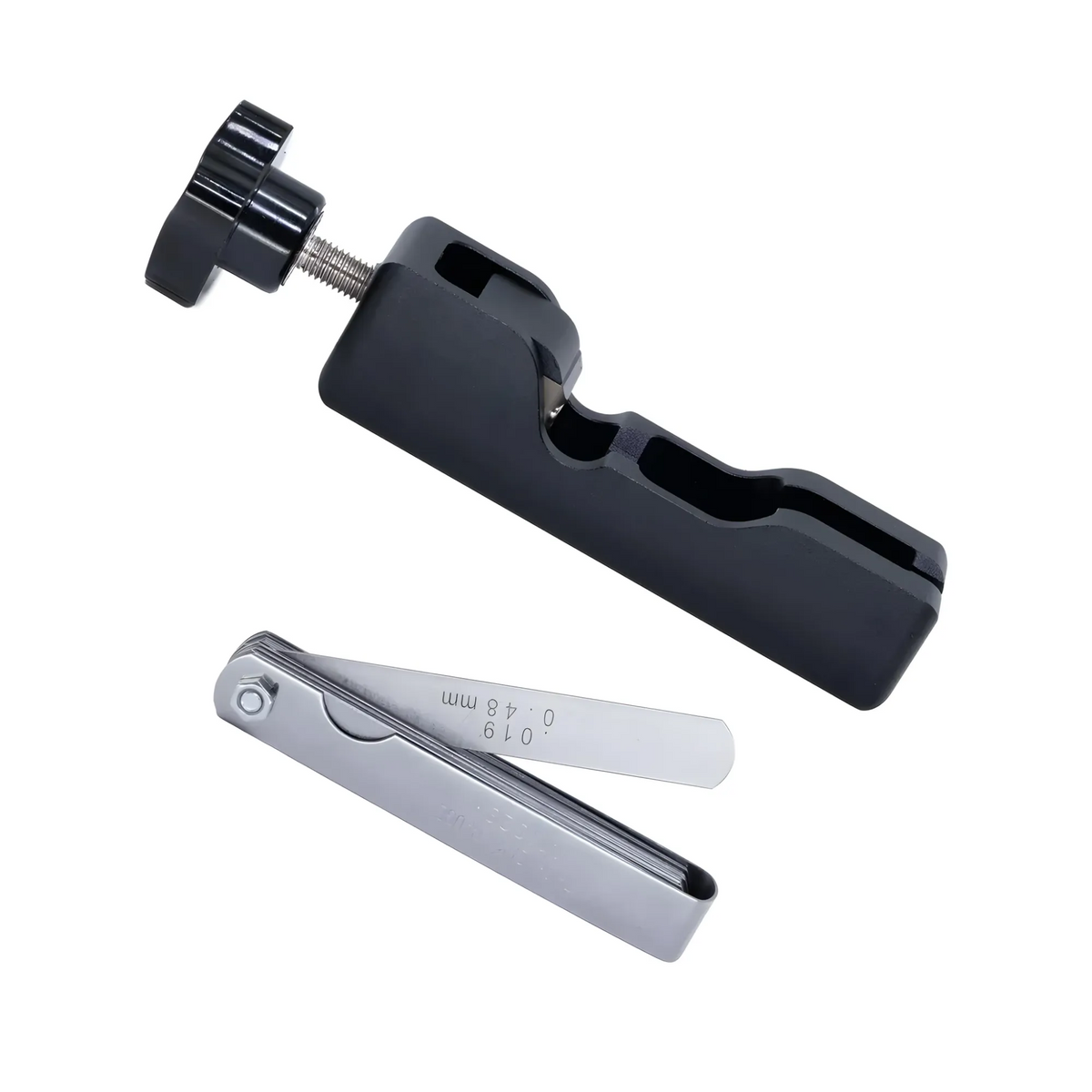860 Performance Spark Plug Gap Tool with 32-Blade Feeler Gauge