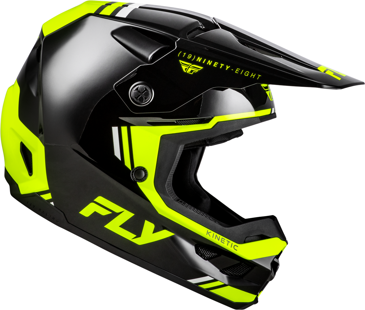 Kinetic Verdict Helmet Black/Hi Vis/Grey Xs