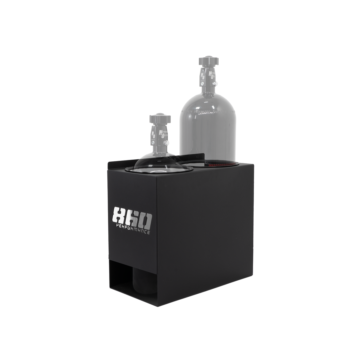 860 Performance 10lb & 15lb Nitrous Bottle Holder - 2 Bottles