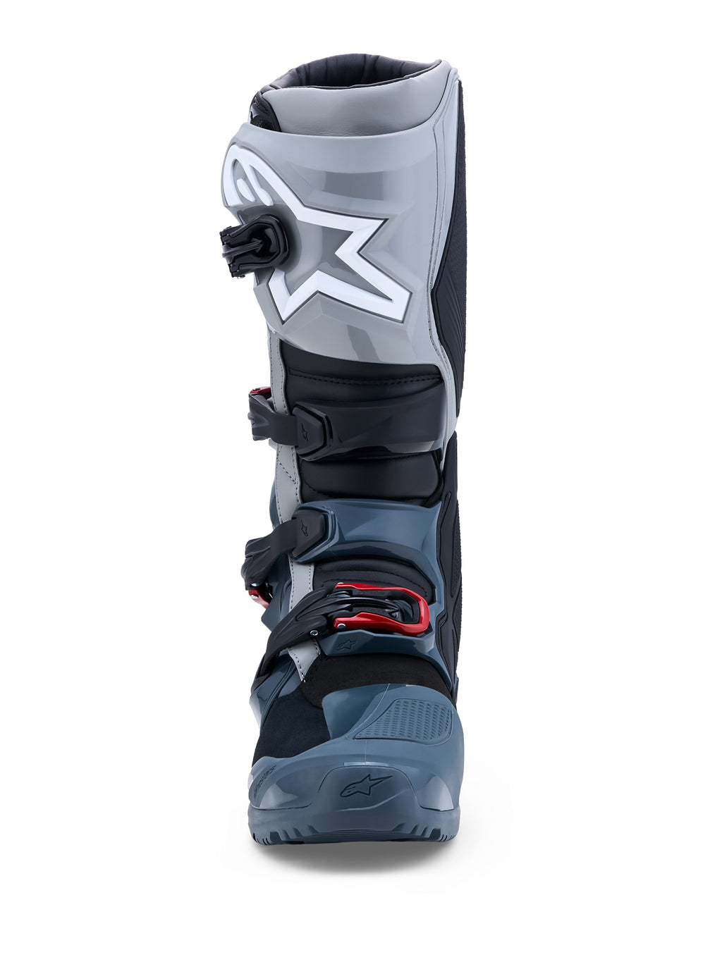 Tech 7 Enduro Drystar Boots Drk Gry/Mid Gry/Br Red 14