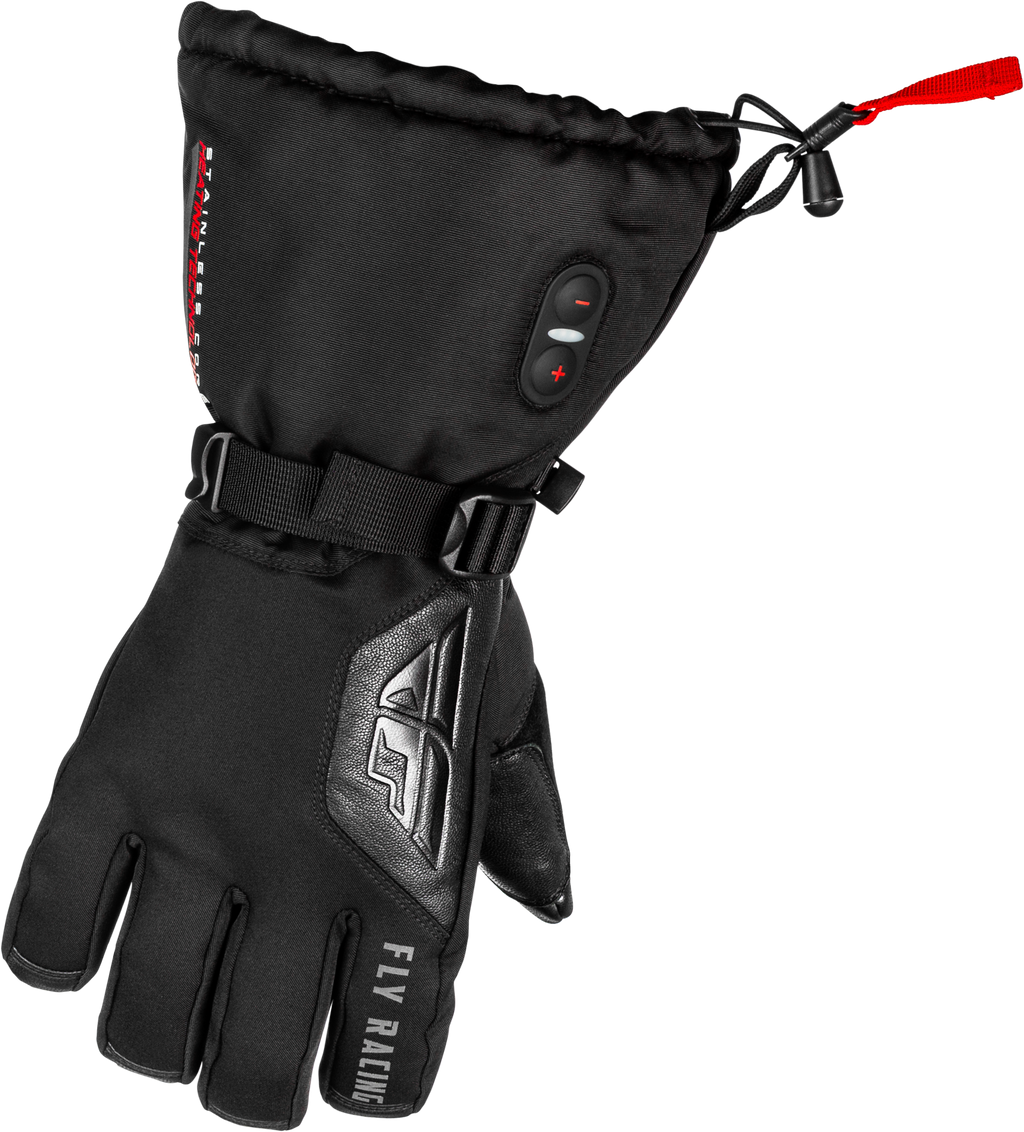 Ignitor Heated Gloves Black Lg