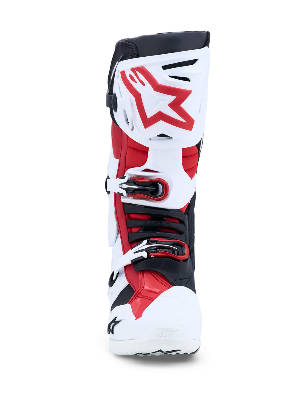 Tech 10 Boots Wht/Blk/Br Red 9