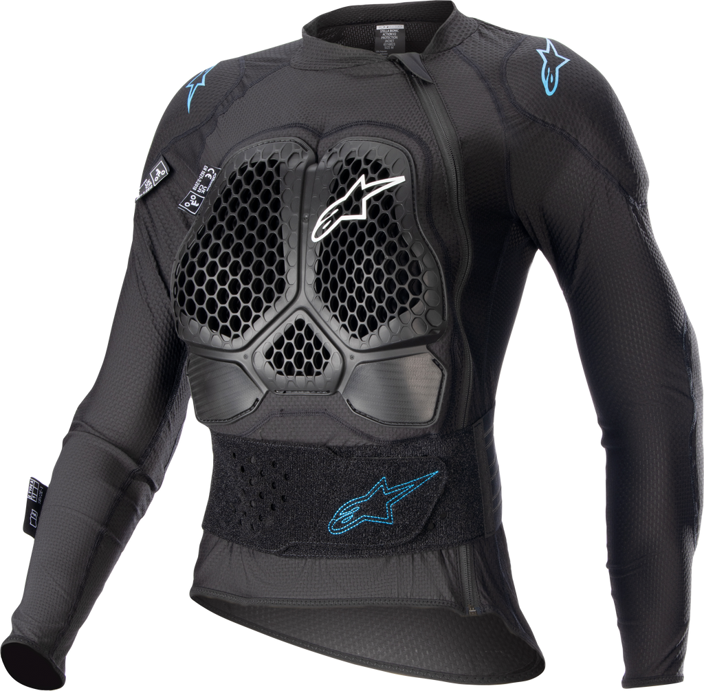 Stella Bionic Action V2 Protection Jacket Blk/Cyan  Sm