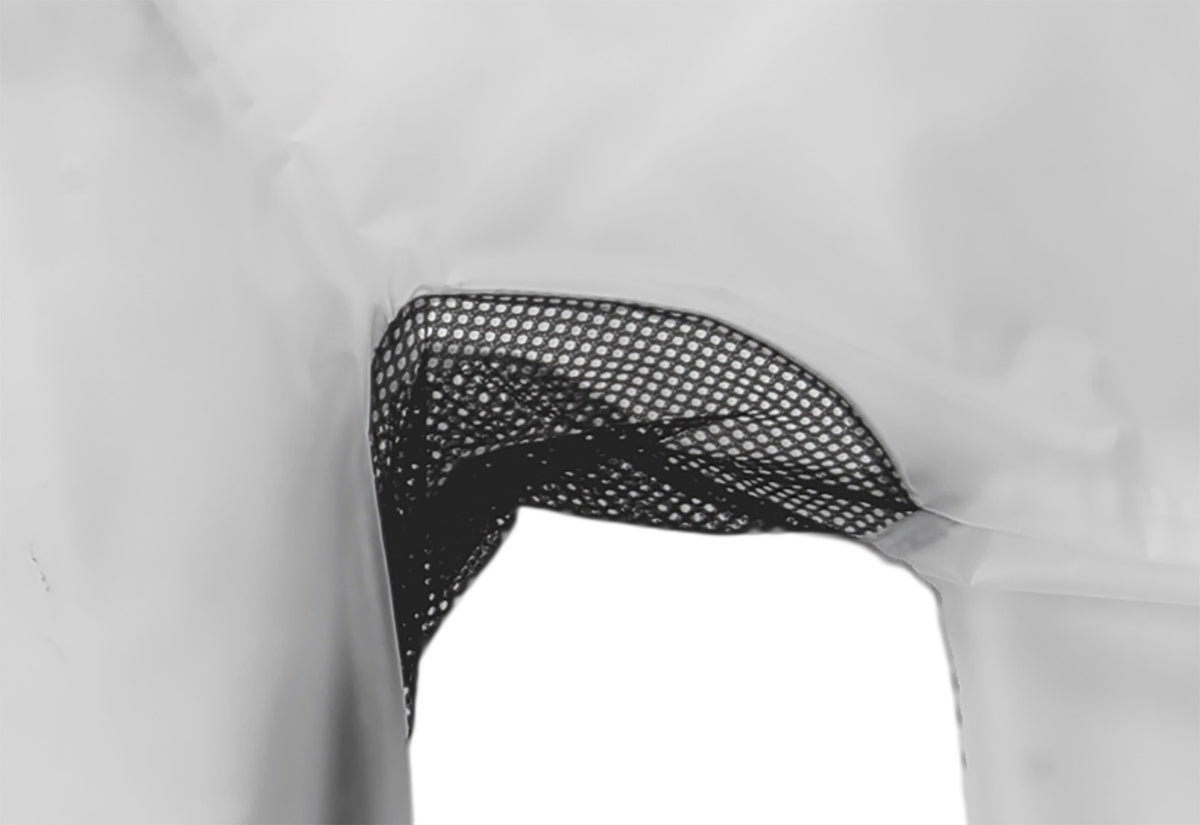 Fly Rain Jacket Clear Lg