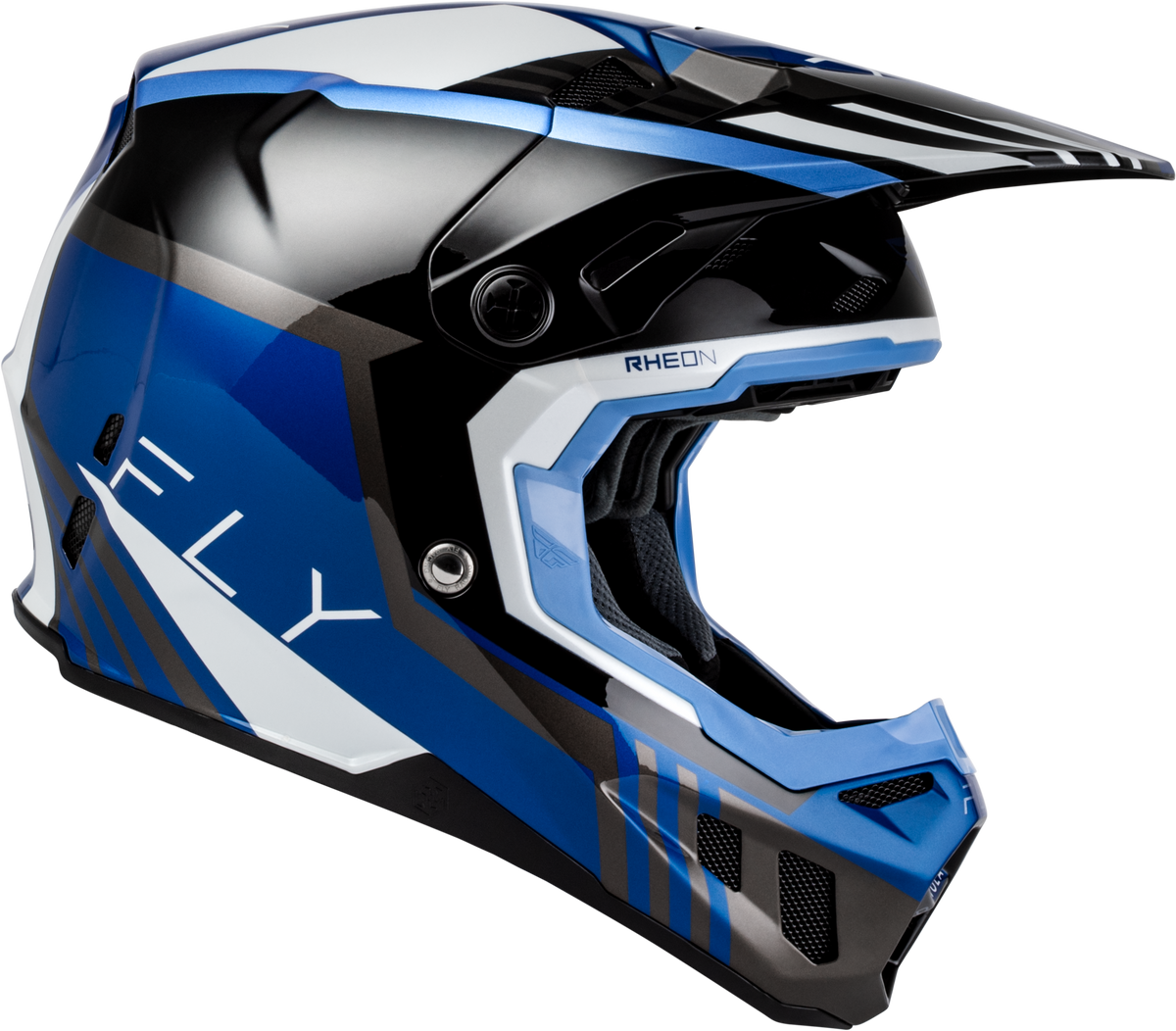 Youth Formula Cc Strike Helmet Black/Blue/Grey/White Yl