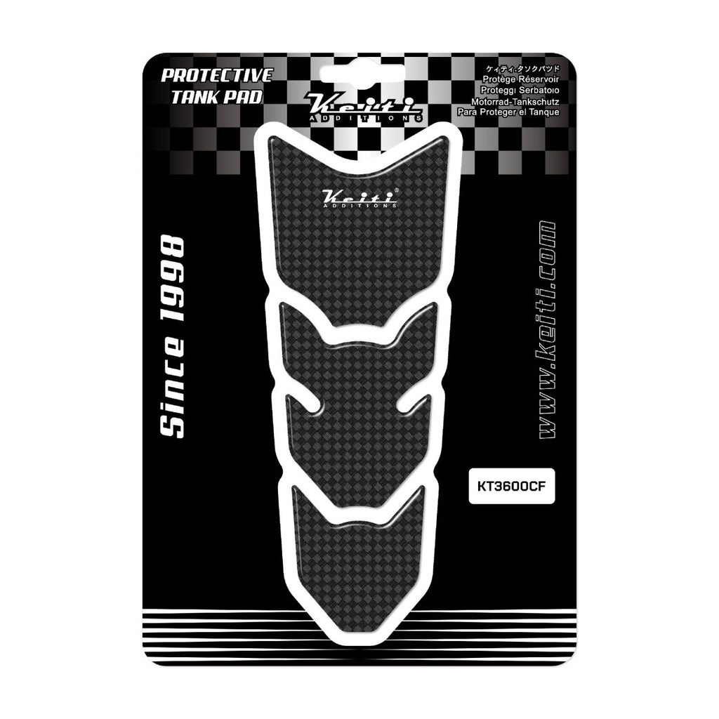 Keiti Additions KT3600CF Carbon-look Tank Pad