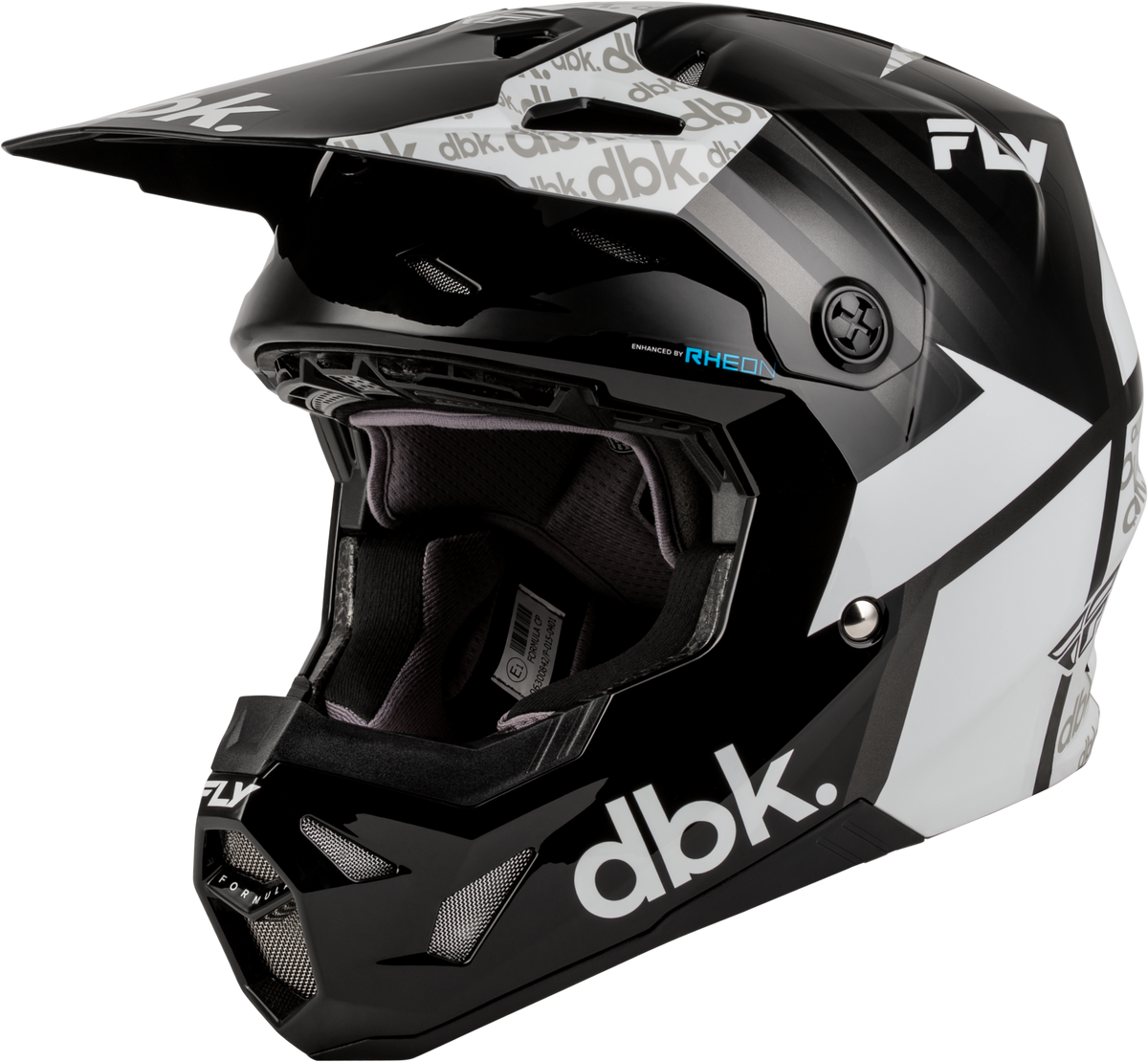 Formula Cp Dbk Helmet Black/White/Grey Lg