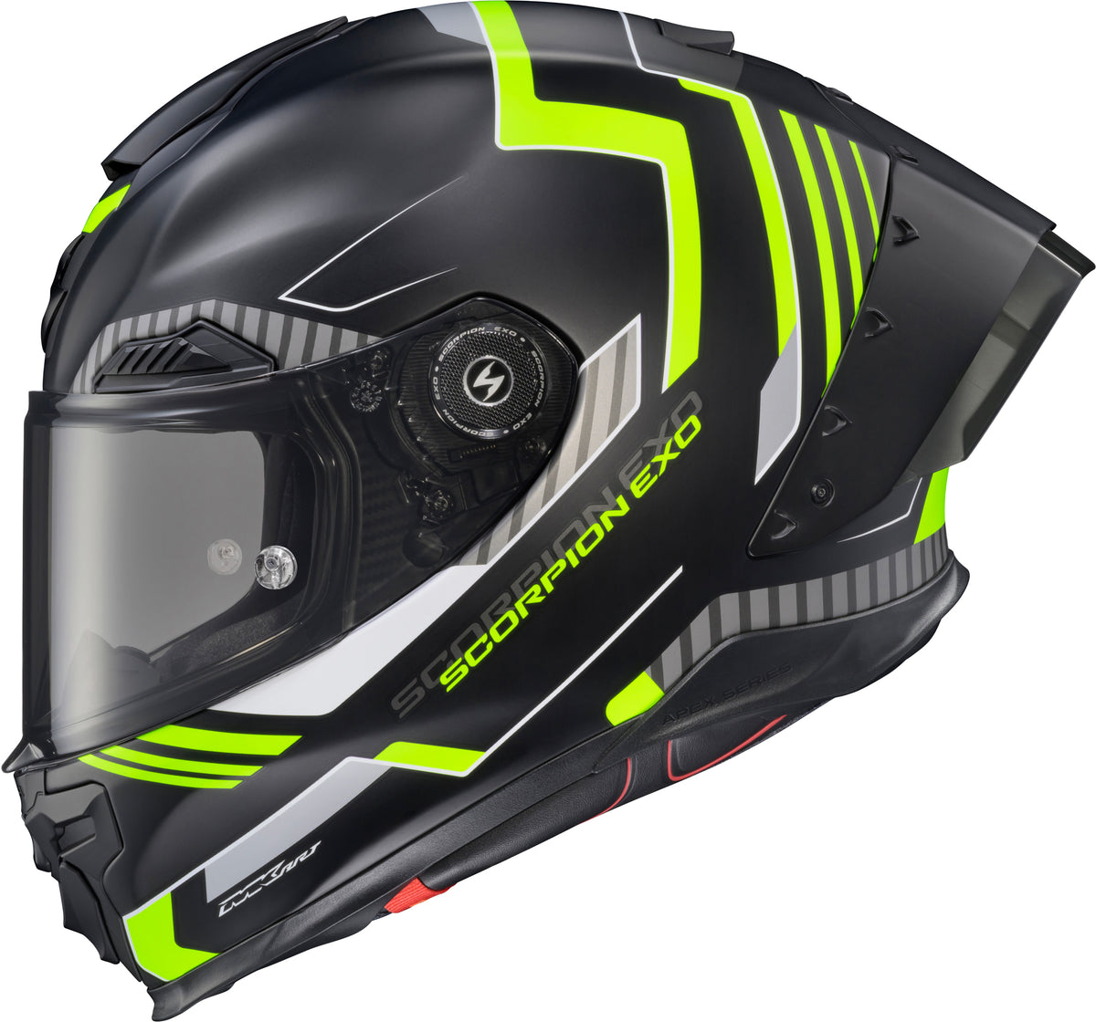 Apex Exo Warp Full Face Helmet Atarax Black/Hi Vis Xl