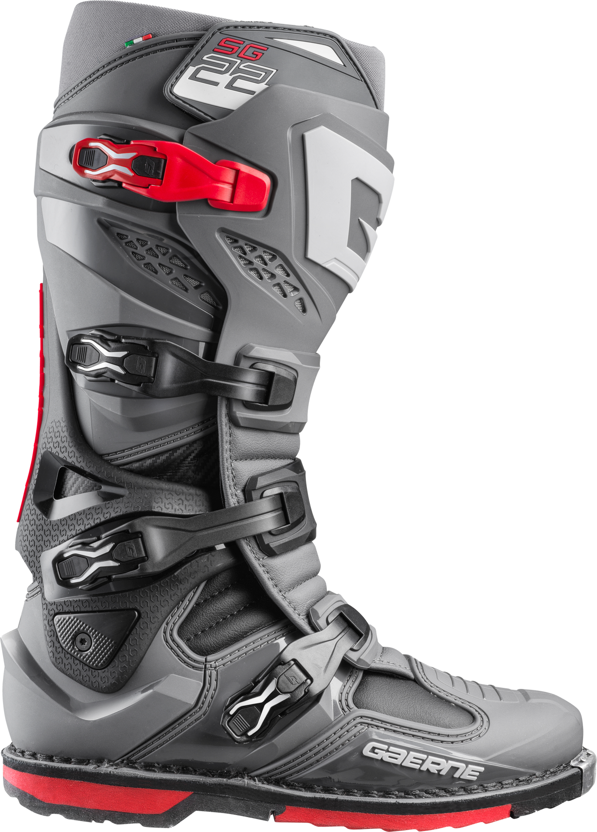 Sg22 Boots Anthracite/Black/Red Sz 14