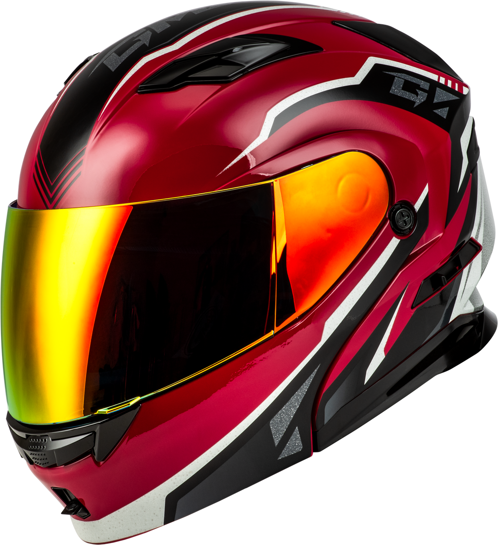 Md 01 Volta Helmet Red Metallic Lg