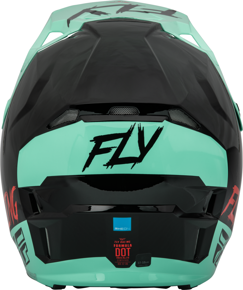 Formula Cp S.E. Rave Helmet Black/Mint/Red Xl