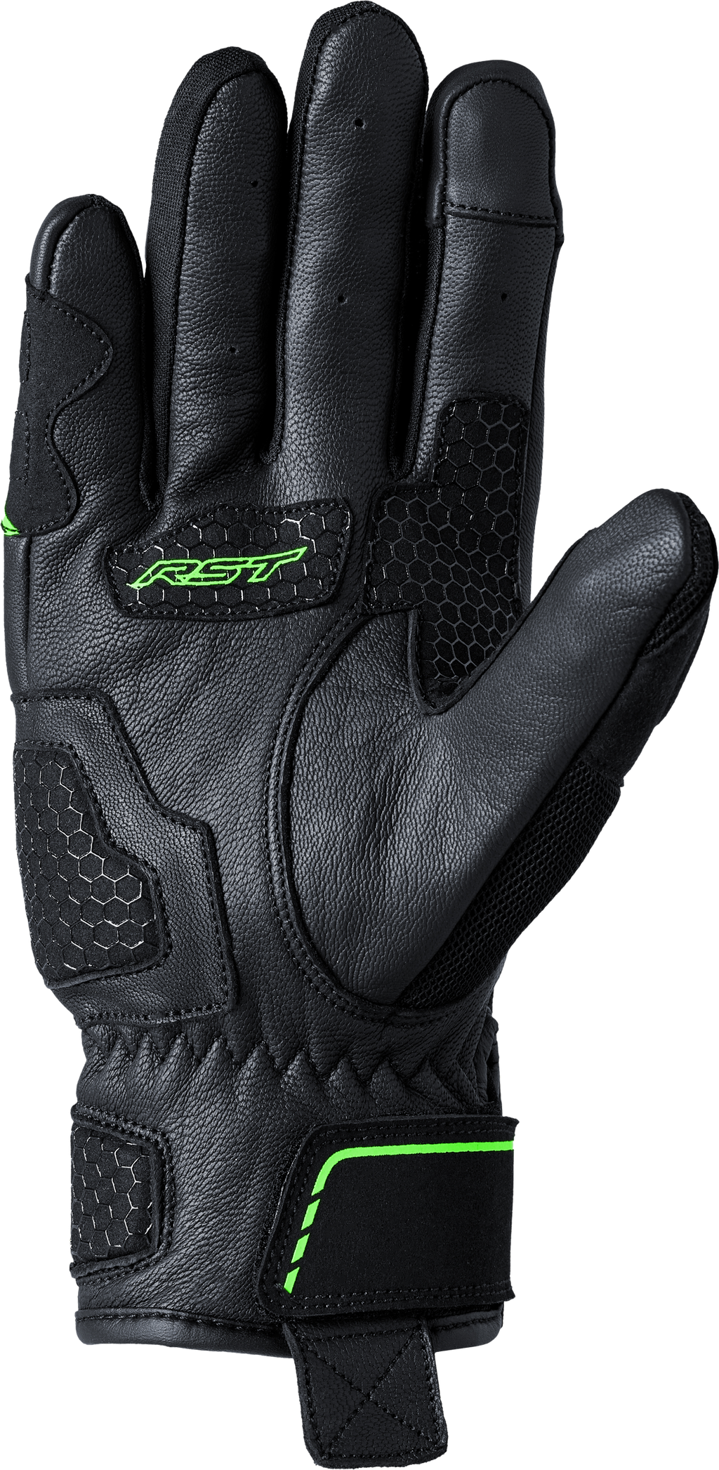 S1 Mesh Ce Glove Black/Neon Green  2xl