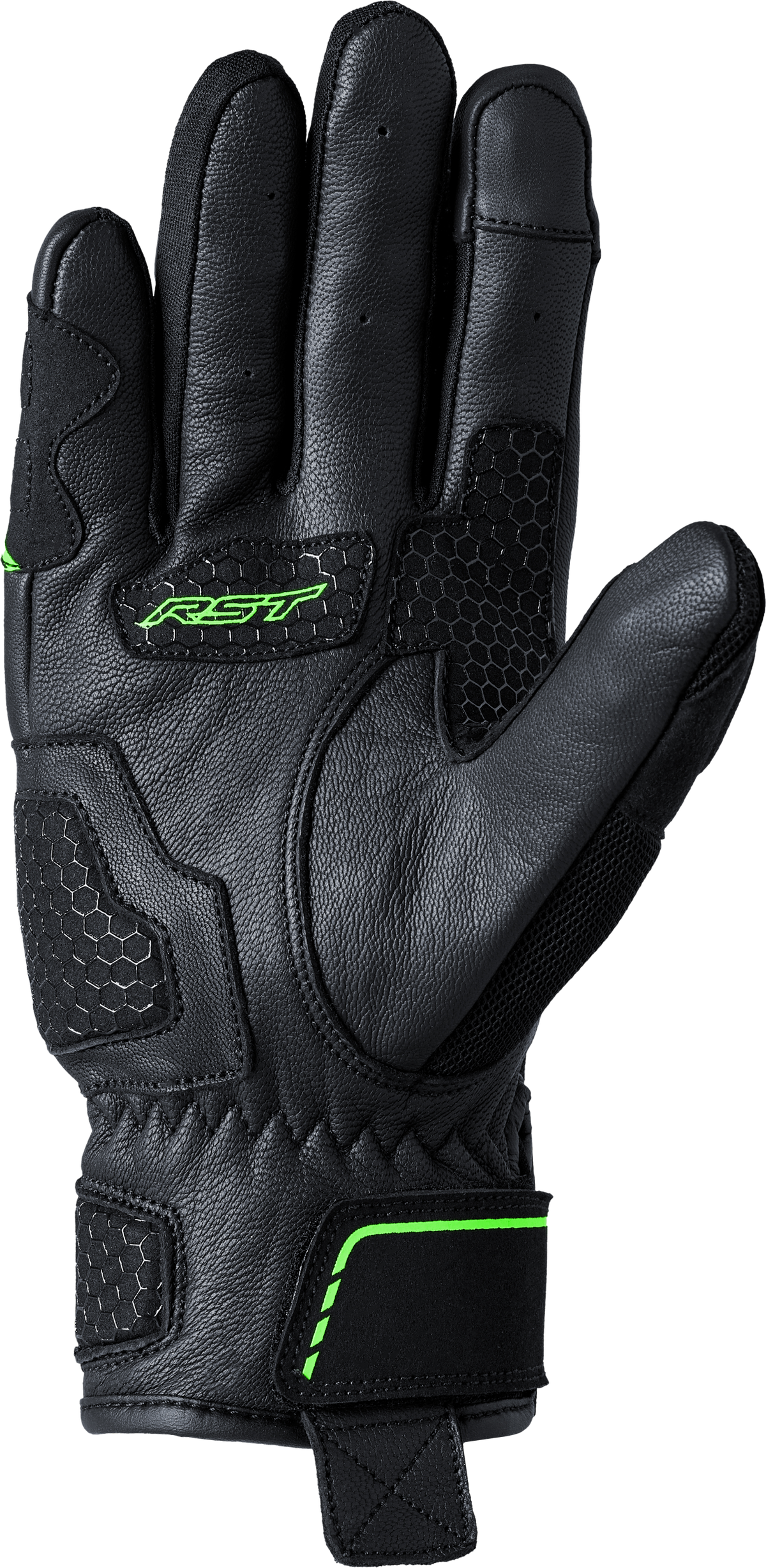 S1 Mesh Ce Glove Black/Neon Green  2xl