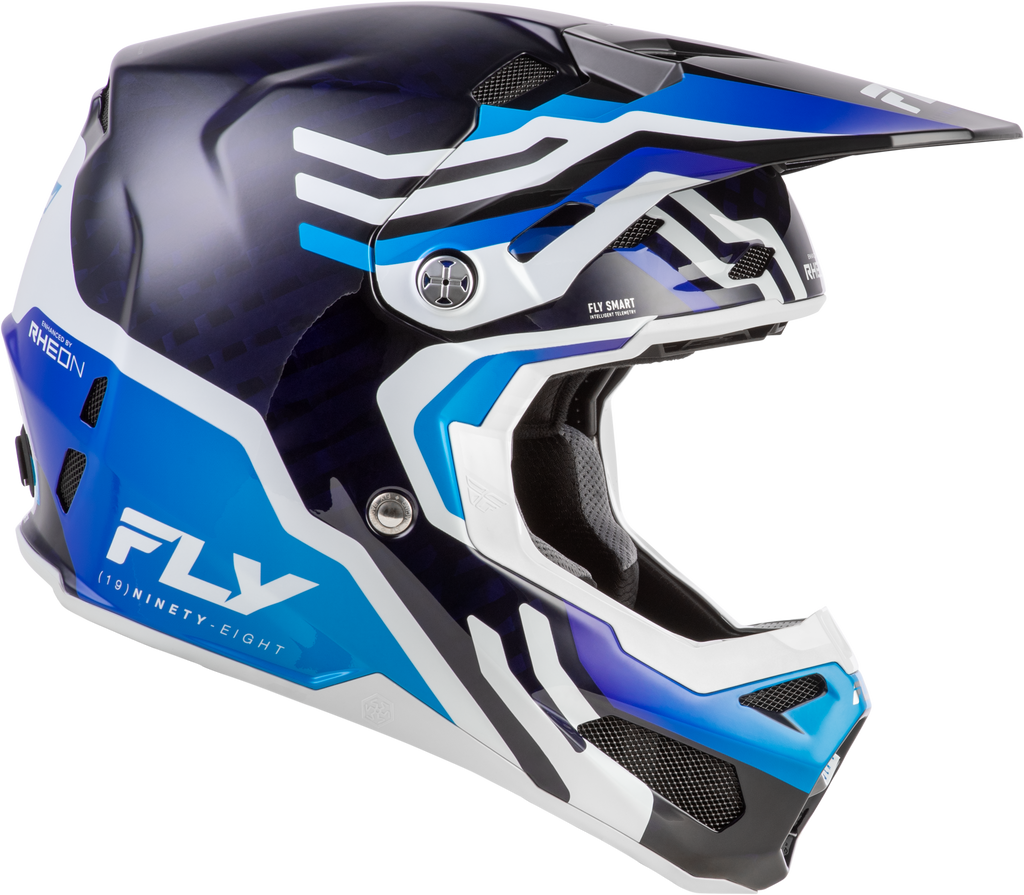 Formula S Carbon Byte Helmet Blue Carbon/Blue/White Xs