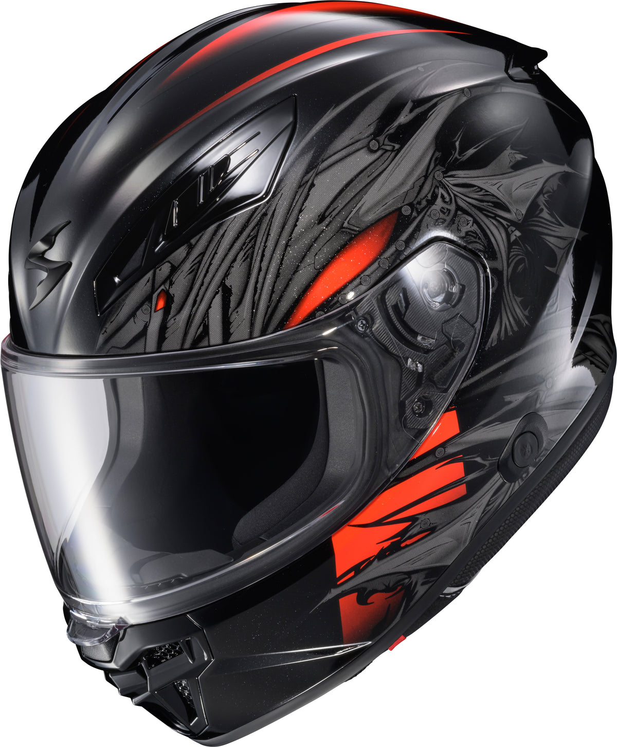 Exo R430 Full Face Helmet Wyvern Blk/Red Xl