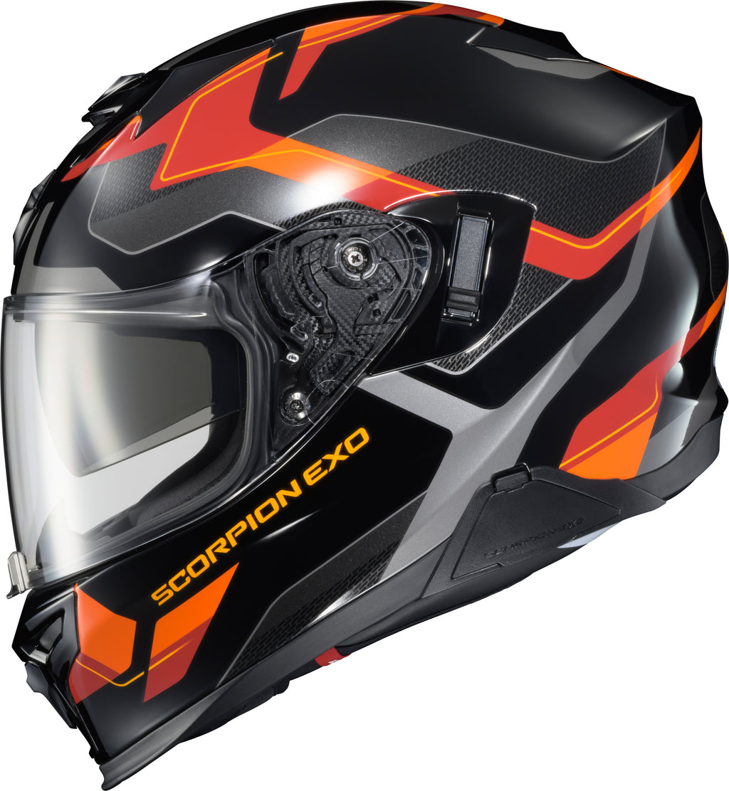 Exo T520 Full Face Helmet Zuse Orange Xl
