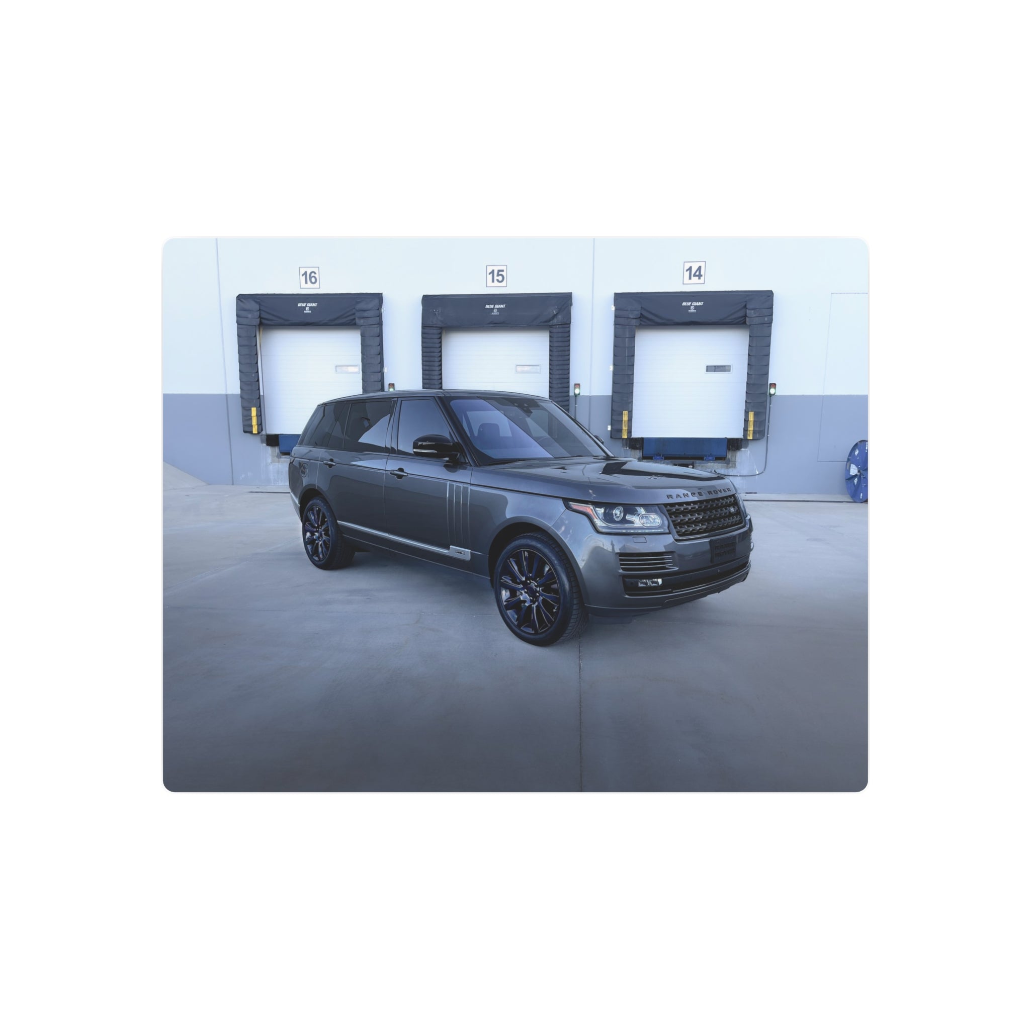 Supercharged Rover - Metal Art Sign