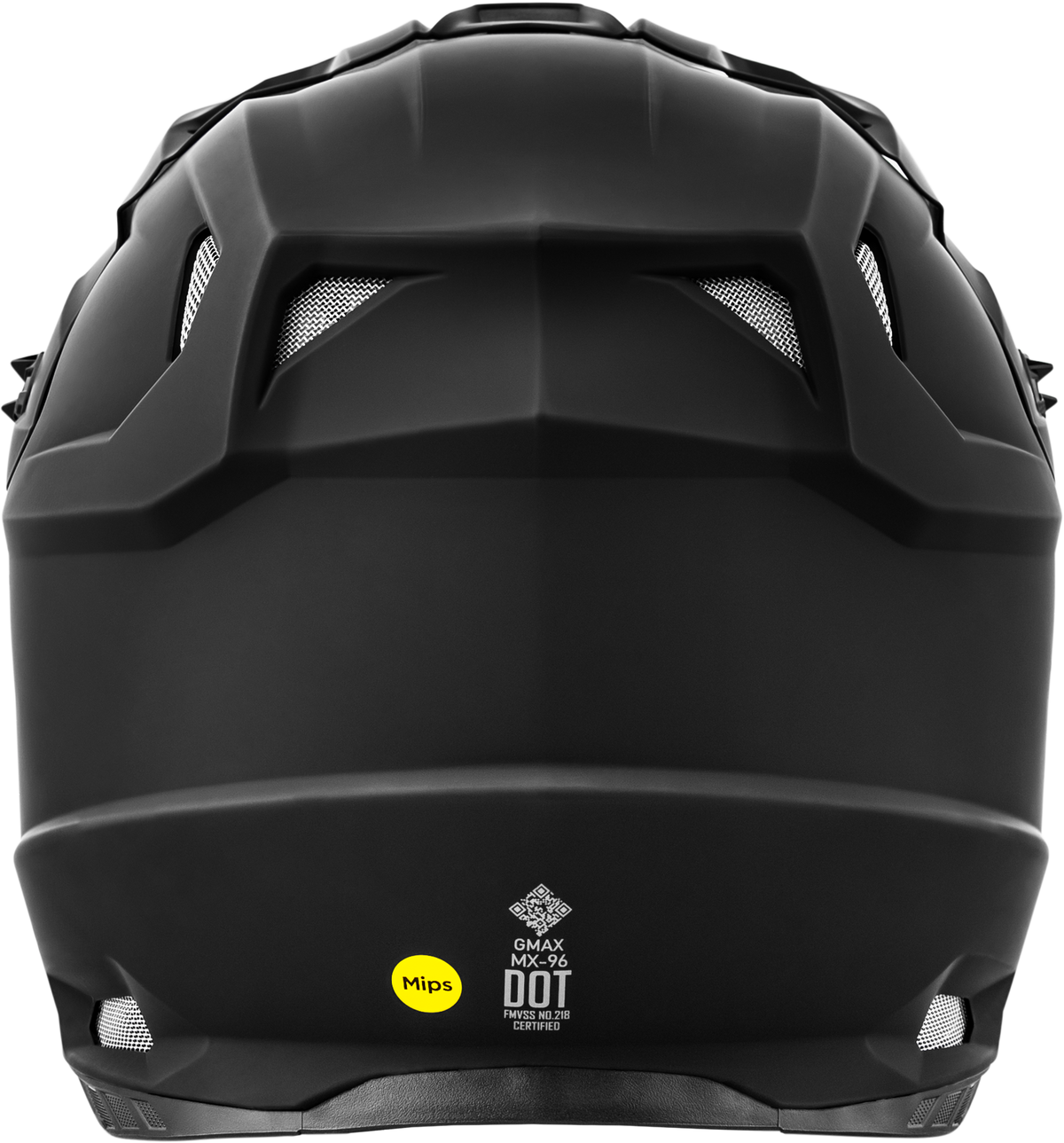 Mx 96 Solid Helmets Matte Black Lg