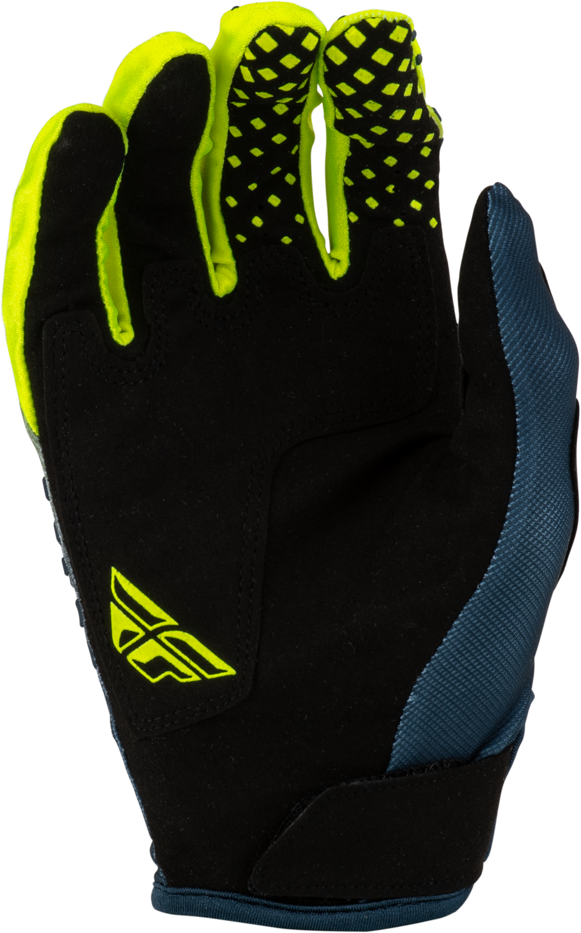 Kinetic Fade Gloves Navy/Hi Vis/White Xs