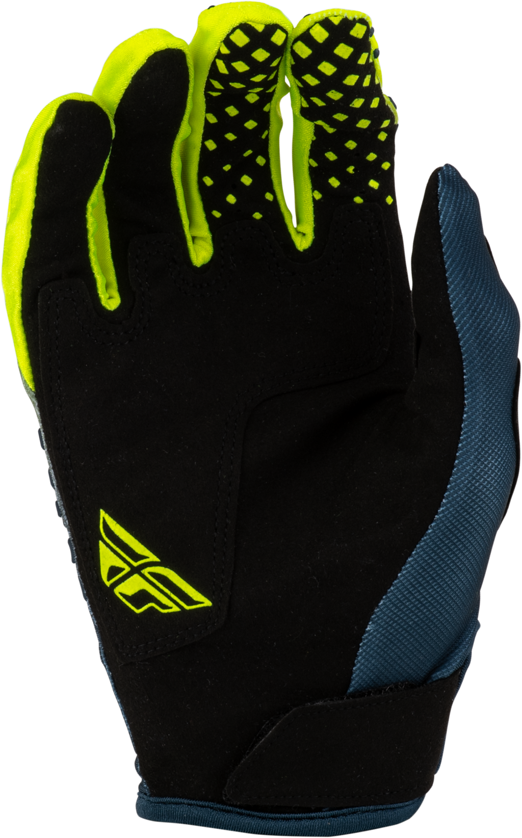 Youth Kinetic Fade Gloves Navy/Hi Vis/White Ys