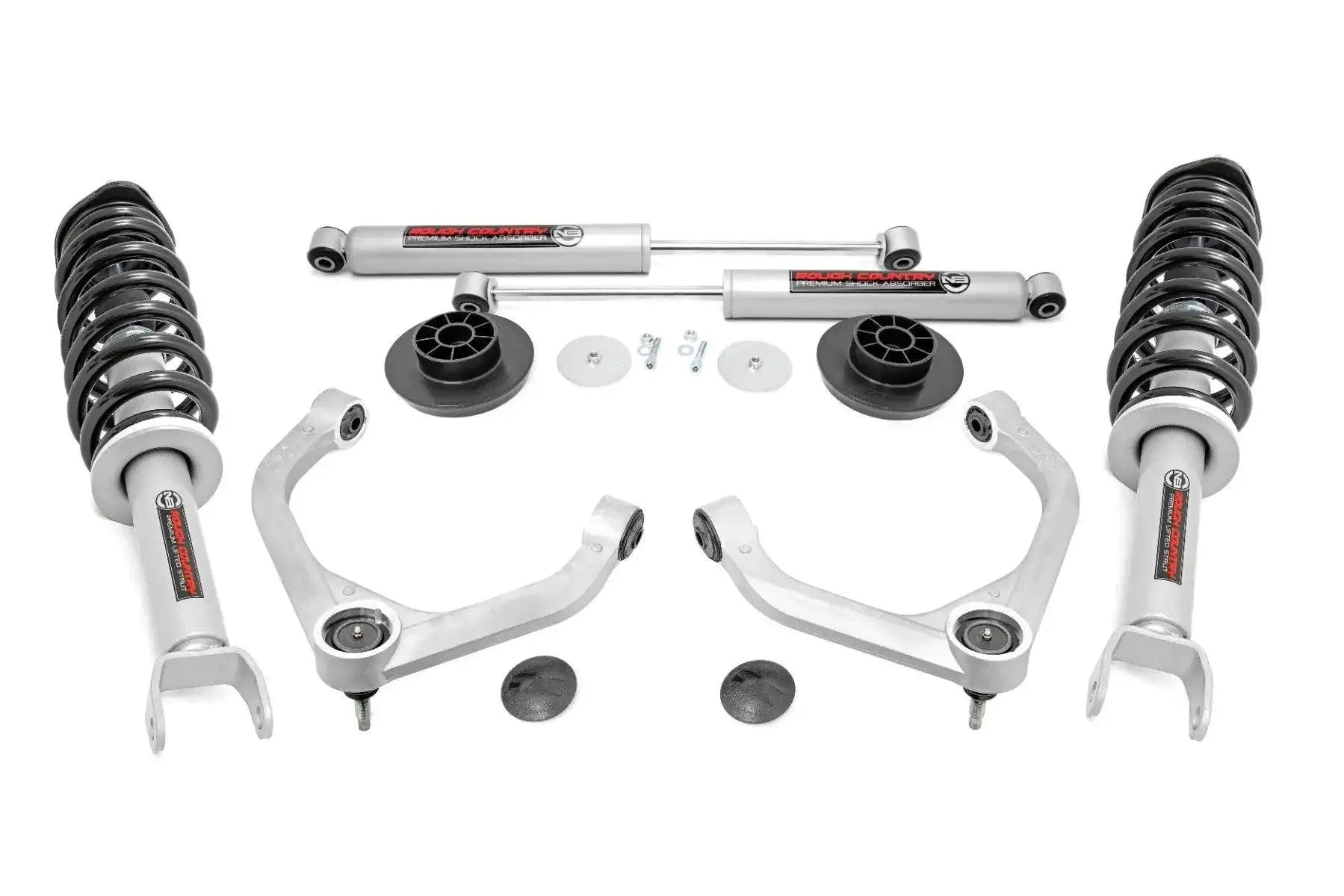 Rough Country 3 Inch Lift Kit | '12-'18 Ram 1500 4WD