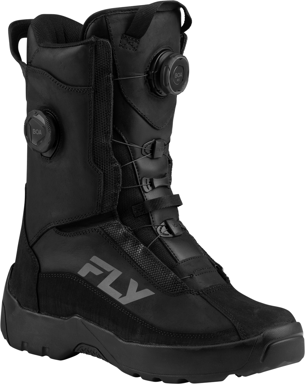 Inversion Double Boa Boot Black Sz 13