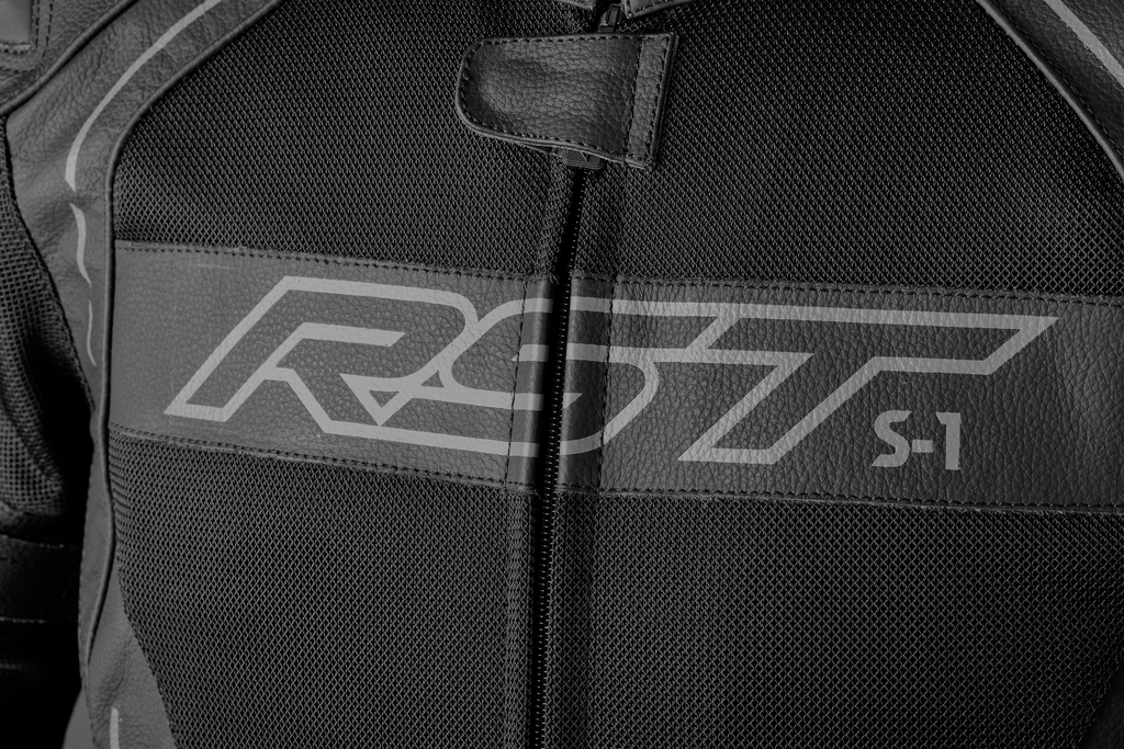 S1 Mesh Ce Jacket Black/Black Leather 2xl